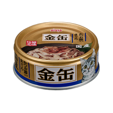 Aixia Kin Can Mini Tuna with Dried Bonito 70g Carton (24 Cans)