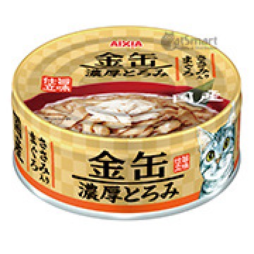 Aixia Kin Can Rich Tuna with Chicken Fillet 70g Carton (24 Cans)