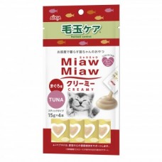 Aixia Miaw Miaw Creamy Tuna  (Hairball Control)  15g x 4s, AXMMCM8, cat Treats, Aixia, cat Food, catsmart, Food, Treats