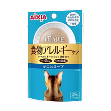 Aixia Pouch i CARE Monoprotein Skipjack Tuna Soup 35g, AXIC6, cat Wet Food, Aixia, cat Food, catsmart, Food, Wet Food