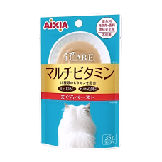 Aixia Pouch i CARE Multivitamin Tuna Paste 35g, AXIC10 (12 pouches), cat Wet Food, Aixia, cat Food, catsmart, Food, Wet Food