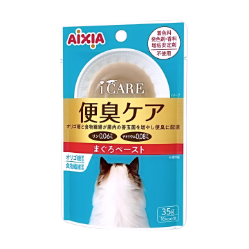 Aixia Pouch i CARE Odour Control Tuna Paste 35g x12