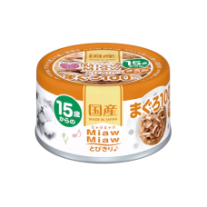 Aixia Canned Miaw Miaw Tuna w/Chic Fillet 15+yrs 60g Aixia Canned Miaw Miaw Tuna w/Chic Fillet 15+yrs 60g