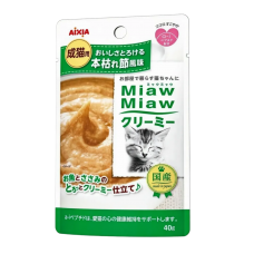 Aixia Pouch  Miaw Miaw Cream Fremented Bonito 40g