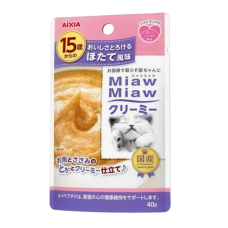 Aixia Pouch  Miaw Miaw Cream Scallop 15yrs 40g