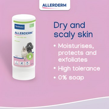 Allerderm Pets Shampoo Dry Skin 250ml