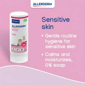Allerderm Pets Shampoo Sensitive Skin 250ml