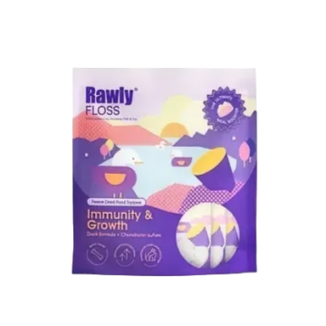 Amelisa Pet & Co Pets Rawly Floss Immunity & Growth Duck Formula 100g Amelisa Pet & Co Pets Rawly Floss Immunity & Growth Duck Formula 100g