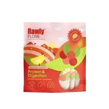 Amelisa Pet & Co Pets Rawly Floss Protein & Digestion Chic Formula 100g Amelisa Pet & Co Pets Rawly Floss Protein & Digestion Chic Formula 100g