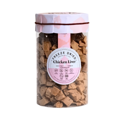 Amelisa Pet & Co Pets Rawly Bites Chicken Liver Classic 100g