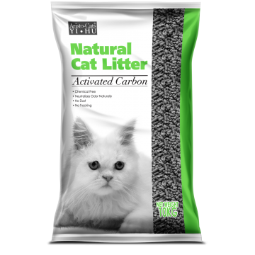 Aristo Cats Natural Cat Litter Activated Carbon 10kg (2 Packs)