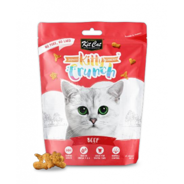 Kit Cat Treat Kitty Crunch Beef 60g x4 Kit Cat Treat Kitty Crunch Beef 60g x4