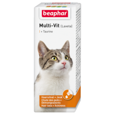 Beaphar Multi-Vit Laveta 50mL, 11431, cat Supplements, Beaphar, cat Health, catsmart, Health, Supplements