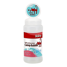 Bioline Catnip Bubbles 120ml, 2120, cat Special Needs, Bioline, cat Health, catsmart, Health, Special Needs
