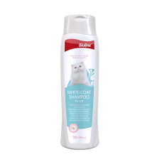 Bioline Shampoo White Coat for Cats 200ml, 2386, cat Shampoo / Conditioner, Bioline, cat Grooming, catsmart, Grooming, Shampoo / Conditioner