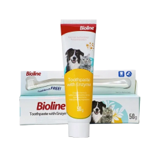 Bioline Dental Care Set w/Enzyme 50g Bioline Dental Care Set w/Enzyme 50g, 2417, cat Milk / Drinks, Bioline, cat Food, catsmart, Food, Milk / Drinks