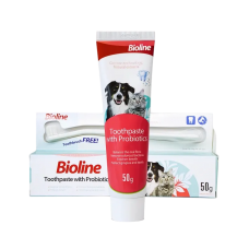 Bioline Dental Care Set w/Probiotics 50g Bioline Dental Care Set w/Probiotics 50g, 2515, cat Milk / Drinks, Bioline, cat Food, catsmart, Food, Milk / Drinks