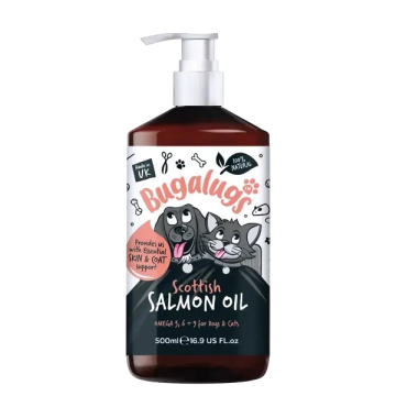 Bugalugs Pets Supplement Salmon Oil 500ml