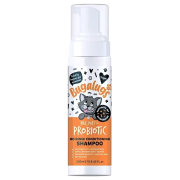 Bugalugs Pre, Post + Probiotic No Rinse Shampoo 200ml