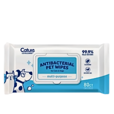 Cature Pet Anti-bacterial Wipes 80pcs