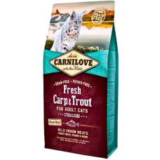 Carnilove Grain-Free Fresh Carp & Trout for Sterile Cats 6kg