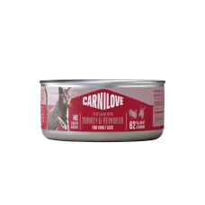 Carnilove Canned Food Pate Turkey & Reindeer 100g