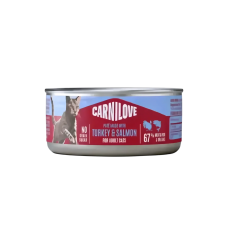Carnilove Canned Food Pate Turkey & Salmon 100g