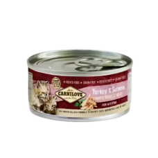 Carnilove Canned Food Turkey & Salmon Kitten 100g