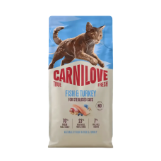 Carnilove Dry Food True Fresh Fish & Turkey Adult Sterilised Cats 2kg