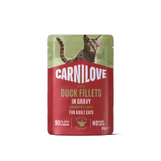 Carnilove Gravy Pouch Duck w/Catnip 85g