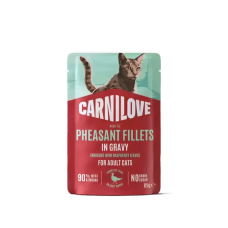 Carnilove Gravy Pouch Pheasant w/Raspberry Leaves 85g