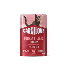 Carnilove Gravy Pouch Turkey w/Valerian 85g