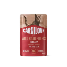 Carnilove Gravy Pouch Wild Boar w/Chamomile 85g