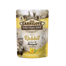 Carnilove Pouch Rabbit w/Marigold for Kitten 85g