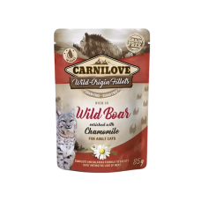 Carnilove Pouch Wild Boar w/Chamomile 85g