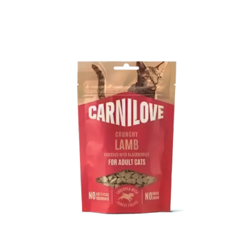 Carnilove Treats Crunchy Lamb enriched w/Blueberries Snack 50g (3 packs) Carnilove Treats Crunchy Lamb enriched w/Blueberries Snack 50g (3 packs)