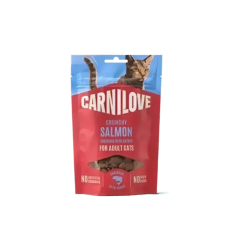 Carnilove Treats Crunchy Salmon enriched w/Catnip Snack 50g