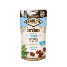 Carnilove Treats Semi-Moist Sardines enriched w/Parsley 50g