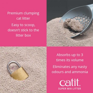 Catit Litter Super Mix Clumping Cat Litter 7kg