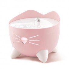 Catit Drinking Fountain Pixi LED Pink 2.5L, 43716, cat Water Fountain, Catit, cat Accessories, catsmart, Accessories, Water Fountain