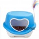 Topsy Cat House Covered with Love Door & Toy Feather Blue