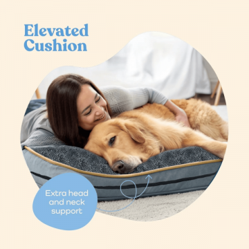 Lavish Pets Bed Plush Mattress Light Grey (Extra Large)