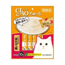 Ciao Chu ru Chicken Fillet Scallop with Added Vitamin and Green Tea Extract 14g x 10pcs