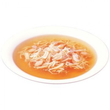 Ciao Clear Soup Pouch Tuna (Maguro) & Scallop Topping Chicken Fillet 40g