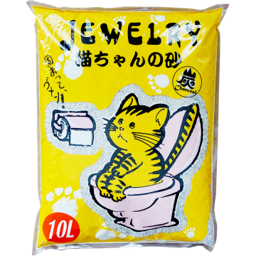 Jewelry Cat Sand Litter Charcoal 10L (3 Packs)