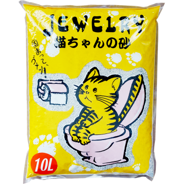 Jewelry Cat Sand Litter Unscented 10L