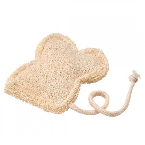 Nyanta Club Naturaha Dental Toy Mouse Loofah and Cotton String ...