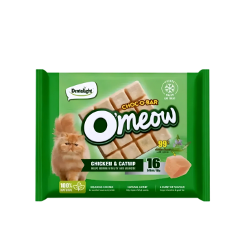 Dentalight Omeow Freeze Dried Treats Chicken & Catnip 10g