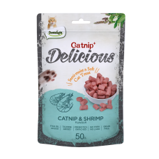 Dentalight Treats Catnip & Shrimp 50g