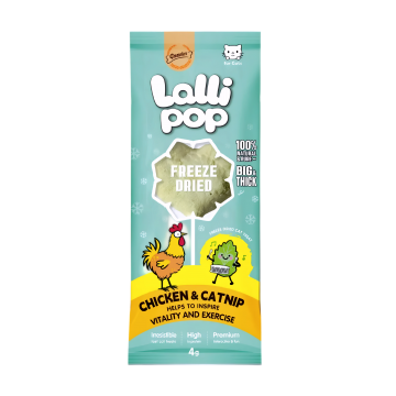 Gnawlers Treats Lallipop Chicken & Catnip 4g (6 packs)